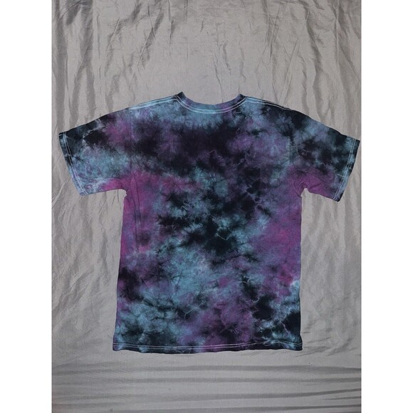 Men’s Authentic Jimi Hendrix Graphic Print Purple Haze Music Tie Dye Shirt Sz M - Picture 7 of 8
